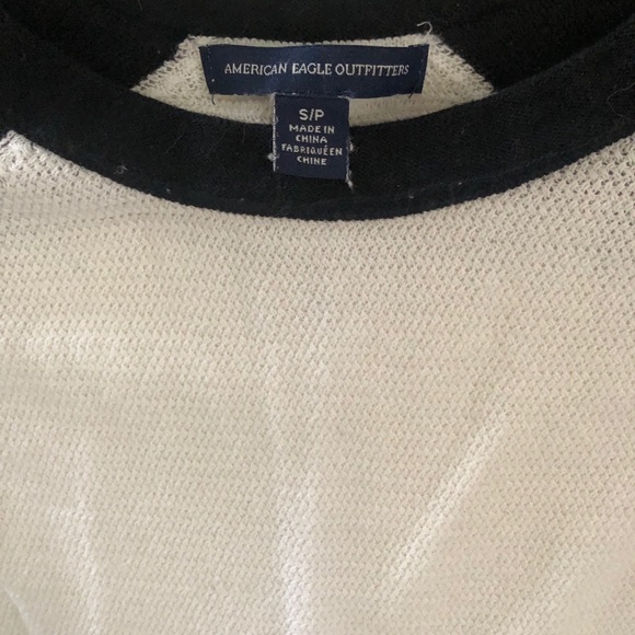 American Eagle Color Block Striped Sweater - Picture 4 of 5